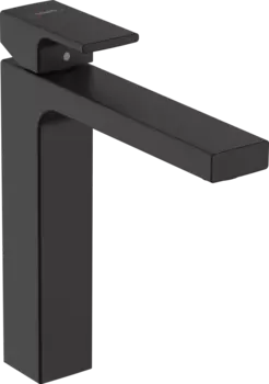 Смеситель для раковины Hansgrohe Vernis Shape 71591670, матовый чёрный