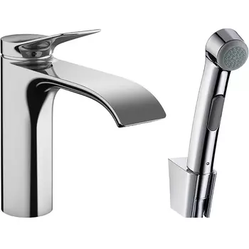 Смеситель для раковины Hansgrohe Vivenis 75210000 с гигиеническим душем хром