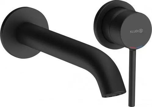 Смеситель для раковины Kludi Bozz 382453976, чёрный