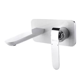 Смеситель для раковины Lemark Melange LM4926CW хром, белый
