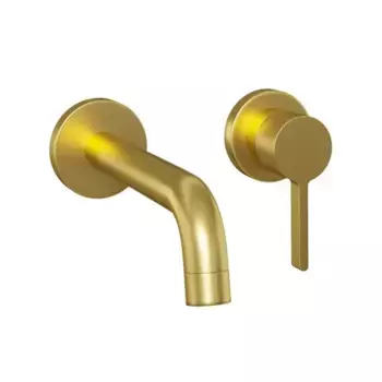 Смеситель для раковины Paini Brera 74PJ208 золото