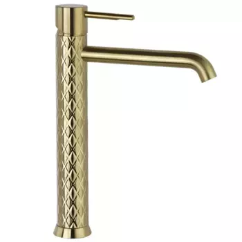 Смеситель для раковины RamonSoler Odisea joya 590201OC золото брашированное