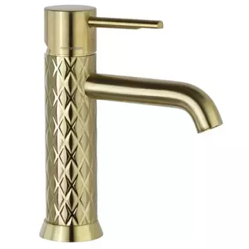 Смеситель для раковины RamonSoler Odisea joya 590401OC золото брашированное