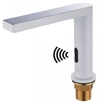 Смеситель для раковины Savol S-GY8887XW хром, белый