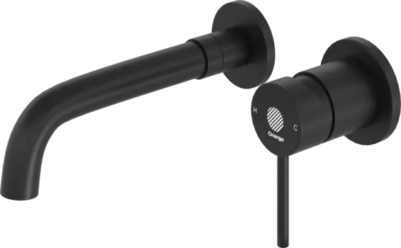 Смеситель для раковины STWORKI Эстерсунд ES-04b С ВНУТРЕННЕЙ ЧАСТЬЮ, черный