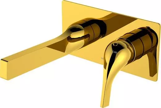 Смеситель для раковины WasserKraft Sauer 7130, золото