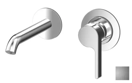 Смеситель для раковины Webert DoReMi DR830606345 серый