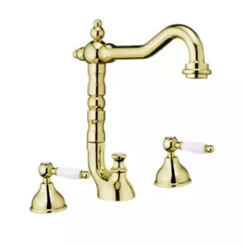 Смеситель для раковины Webert Dorian DO750202010 золото