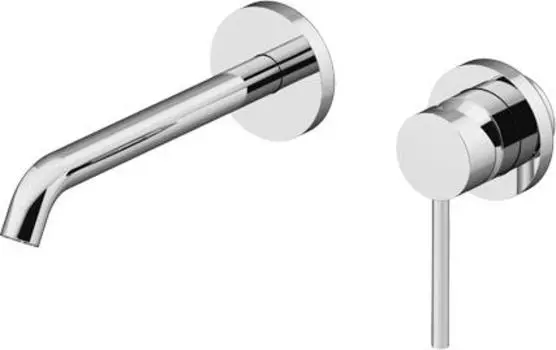 Смеситель для раковины встраиваемый Gattoni Circle Two 9137/91C0, хром