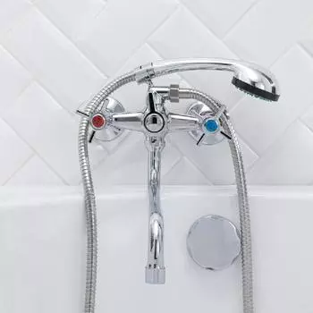 Смеситель для ванной РМС SL118-140, хром