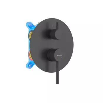 Смеситель для ванны Aquatek Европа AQ1347MB черный