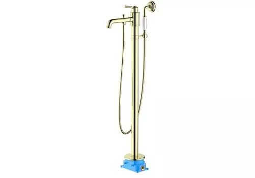 Смеситель для ванны Aquatek Классик AQ1545PG золото