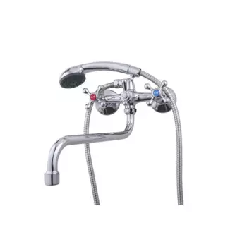 Смеситель для ванны c душем Frap F2208 хром