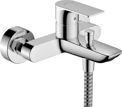 Смеситель для ванны c душем Hansgrohe Rebris E 72450000, хром