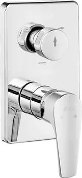 Смеситель для ванны E.C.A. Niobe 102167313EX-K, хром