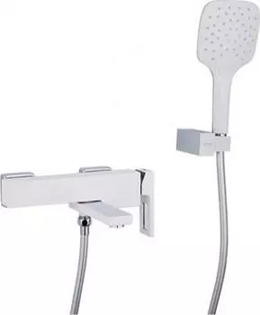 Смеситель для ванны Gappo Futura G3217-8 белый/хром