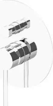 Смеситель для ванны Gattoni Circle Two 9134/91BO белый матовый