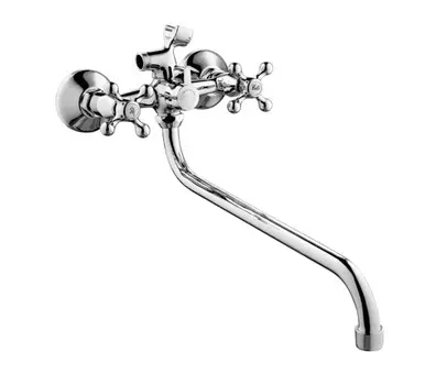 Смеситель для ванны Haiba HB2208-2 хром