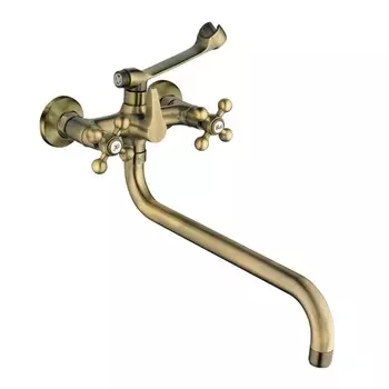 Смеситель для ванны Haiba HB2619-4 бронза