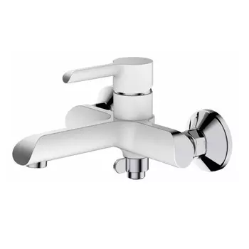 Смеситель для ванны Haiba HB60805-8 белый