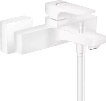 Смеситель для ванны Hansgrohe Metropol 32540700, белый матовый