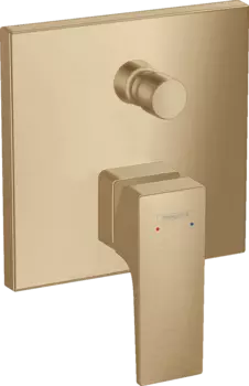 Смеситель для ванны Hansgrohe Metropol 32545140, шлифованная бронза