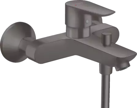 Смеситель для ванны Hansgrohe Talis E 71740340, шлифованный чёрный хром