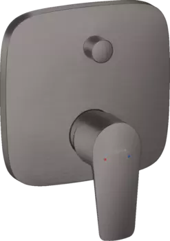 Смеситель для ванны Hansgrohe Talis E 71745340, шлифованный чёрный хром