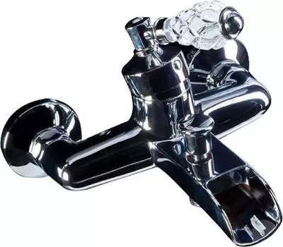 Смеситель для ванны и душа Boheme Vogue Crystal 223-CRST, хром