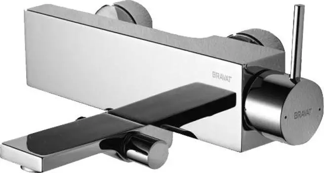 Смеситель для ванны и душа Bravat Arc F66061C-01A-ENG, хром