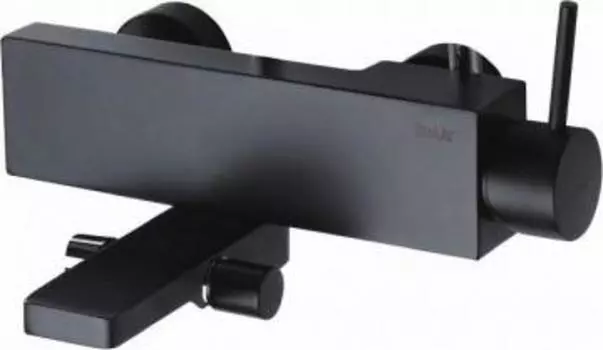 Смеситель для ванны и душа Bravat Arc F66061K-01A-ENG, чёрный