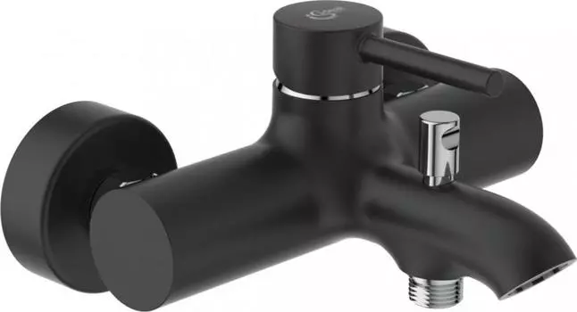 Смеситель для ванны и душа Ideal Standard Ceraline BC199U4, чёрный