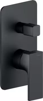 Смеситель для ванны Nobili Seven SE124100BM, черный матовый