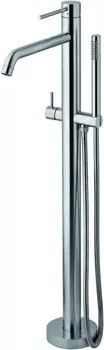 Смеситель для ванны Paffoni Light LIG032ST сталь