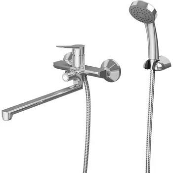 Смеситель для ванны Rush Haiti HA1935-51 универсальный, хром