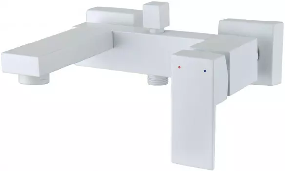 Смеситель для ванны с душем Aquanet Arctic AF420-20W белый