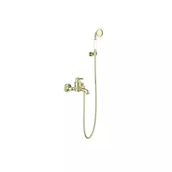 Смеситель для ванны с душем Aquatek Классик AQ1549PG золото