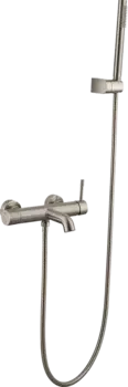 Смеситель для ванны с душем Boheme Uno 463-NB nikel brush