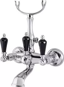 Смеситель для ванны с душем CAPRIGO Adria Swarovski 01B-011 bronze двухрычажный бронза