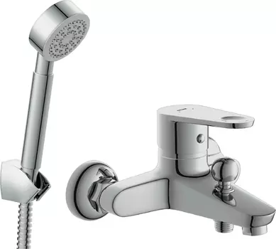 Смеситель для ванны с душем Cersanit Cari 64512, хром