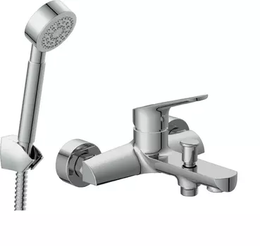 Смеситель для ванны с душем Cersanit Flavis 64509, хром