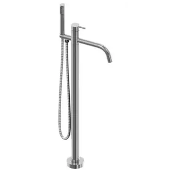 Смеситель для ванны с душем Cisal Xion XI004204D1 серый