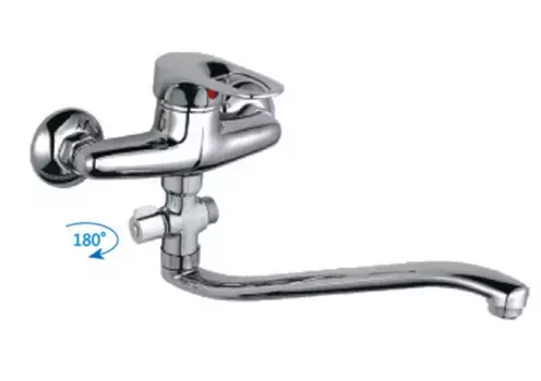 Смеситель для ванны с душем Cron CN04 CN2104 хром