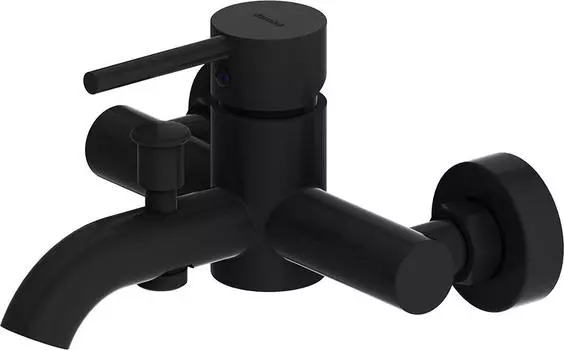 Смеситель для ванны с душем Damixa Scandinavian Pure 361000300, черный матовый