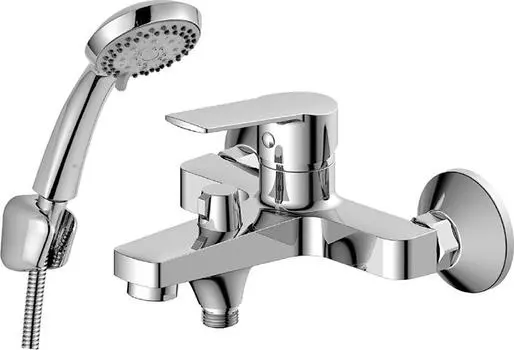 Смеситель для ванны с душем Decoroom DR22036, хром