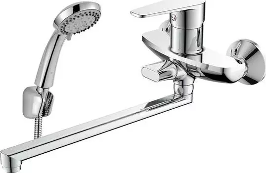 Смеситель для ванны с душем Decoroom DR72043, хром