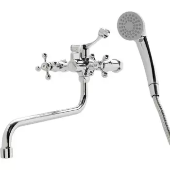 Смеситель для ванны с душем Diwo Анапа AN-02cr хром