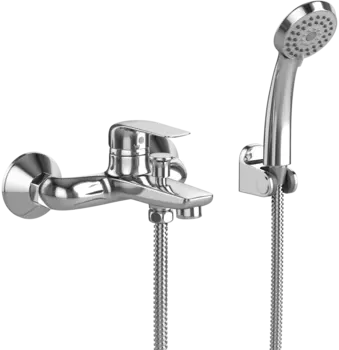 Смеситель для ванны с душем DIWO Тула TU-02cr