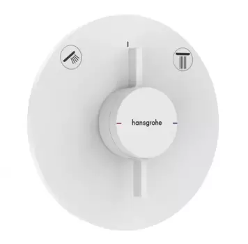 Смеситель для ванны с душем Hansgrohe DuoTurn 75418700 белый