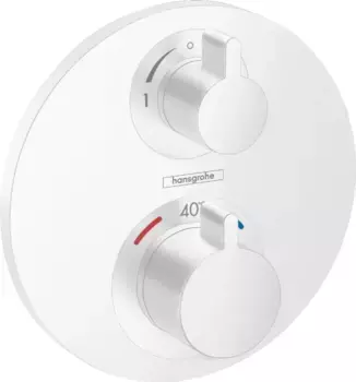 Смеситель для ванны с душем Hansgrohe Ecostat S 15758700 белый